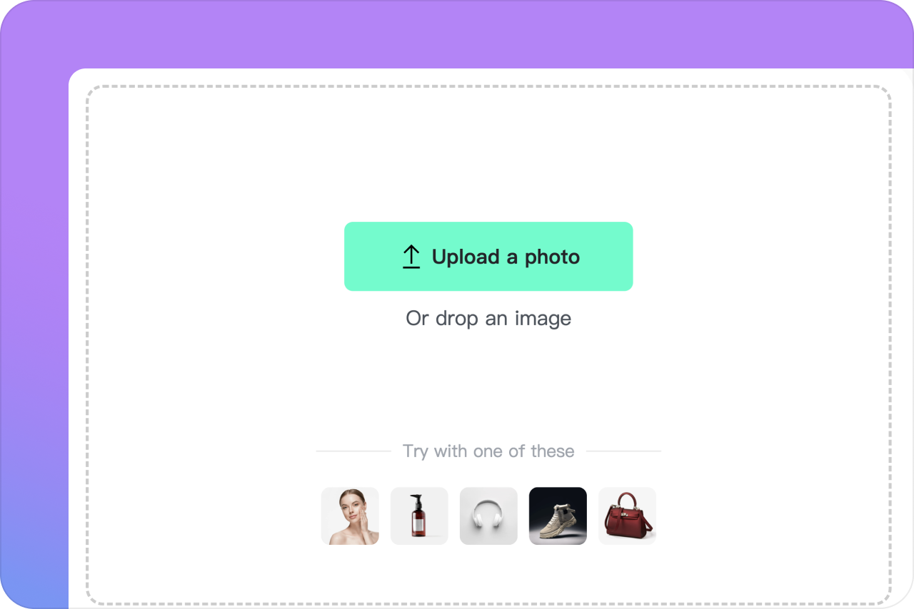 Upload a Clear Portrait Upload a Clear Portrait