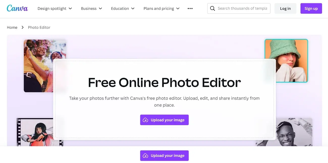 canva - free photoroom alternative